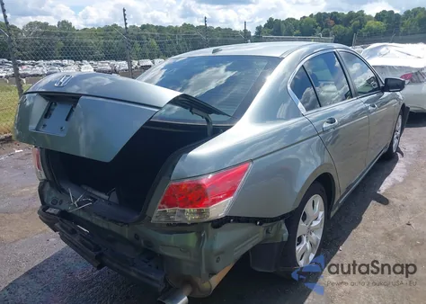 2008 Honda Accord 2.4 Ex-L из США, поврежденный, VIN JHMCP26828C075423